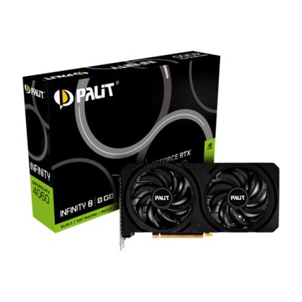 PALIT NVIDIA RTX4060 Infinity 2 8GB GDDR6 - NE64060019P1-1070L