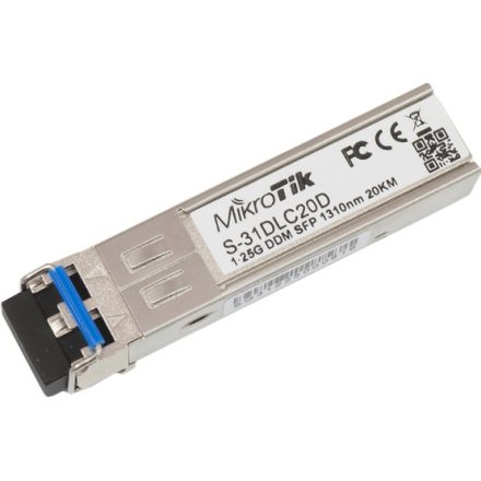 MikroTik SFP modul 1,25G SM 20km