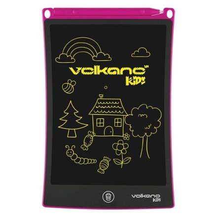 Volkano Kids Doodle Series 8.5" Író és Rajztábla - Pink