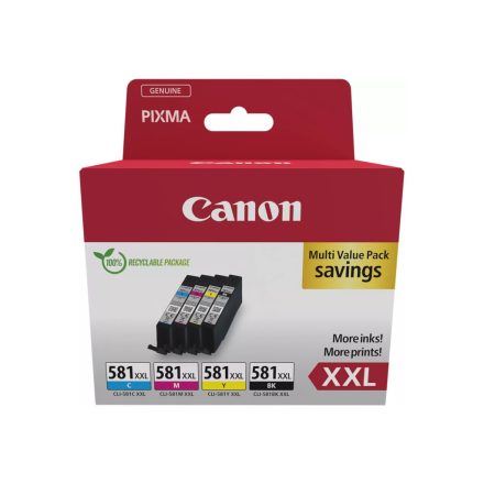 CANON CLI-581XXL Ink Cartridge C/M/Y/BK