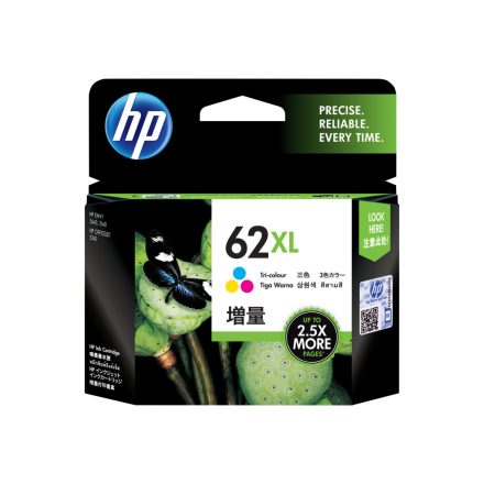 HP 62XL Tri-color Ink Cartridge Blister