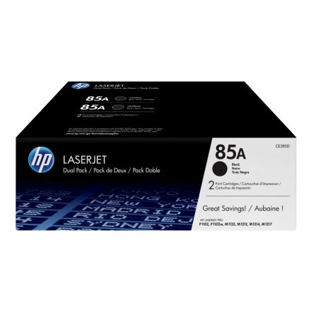 HP CE285AD 85A black toner dual pack