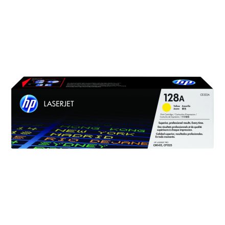 HP CE322A 128A yellow toner 1300old