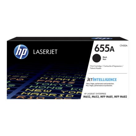 HP 655A LaserJet Toner Cartridge Black