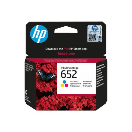 HP 652 Ink Cartridge Tri-color