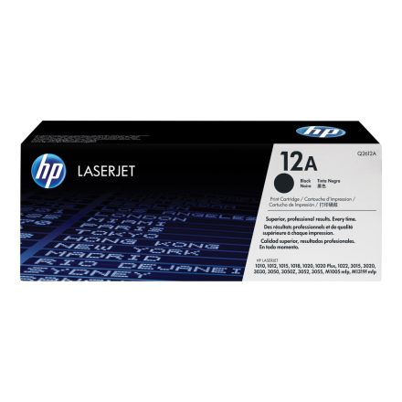 HP Q2612A black toner 2000old