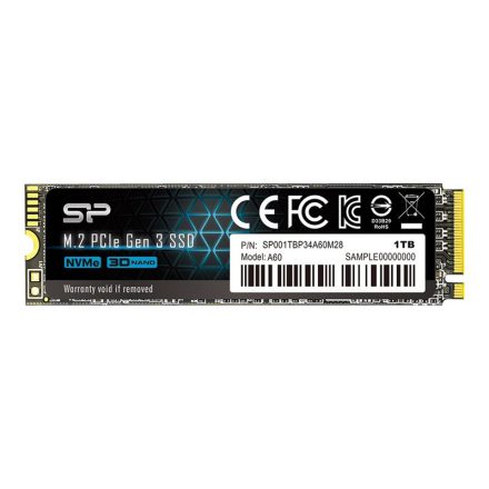 SILICON POWER A60 1TB SSD M.2 PCIe Gen3