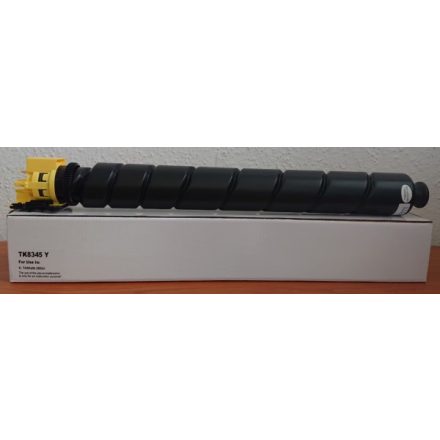 Utángyártott KYOCERA TK8345 Toner Yellow 12.000 oldal kapacitás ECOPIXEL