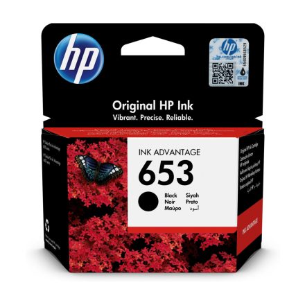 HP 3YM75AE Tintapatron Black 360 oldal kapacitás No.653