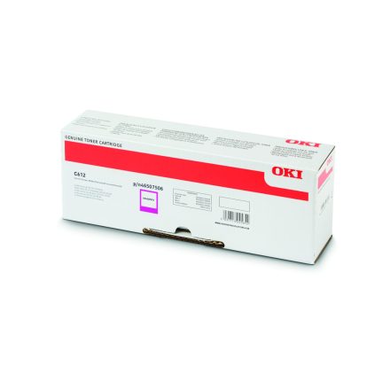 Oki C612 Toner Magenta 6000 oldalra