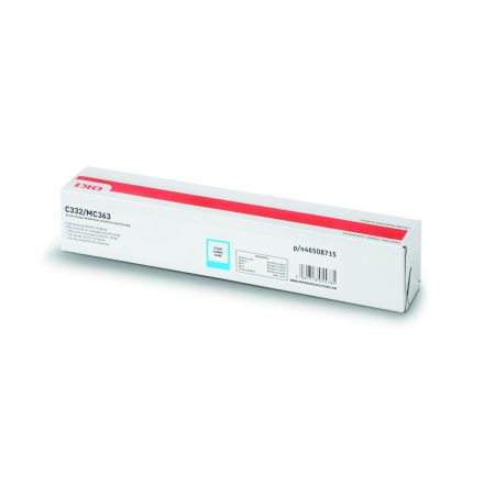 Oki C332/MC363 Toner Cián 1500 oldalra