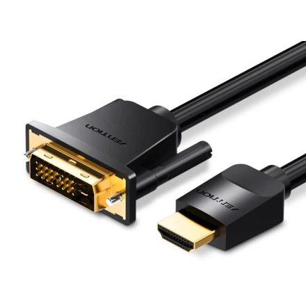 Vention HDMI -> DVI, (fekete), 3m, kábel