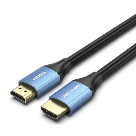 Vention HDMI/M -> HDMI/M (4K, HD, Alu, kék), 2m, kábel