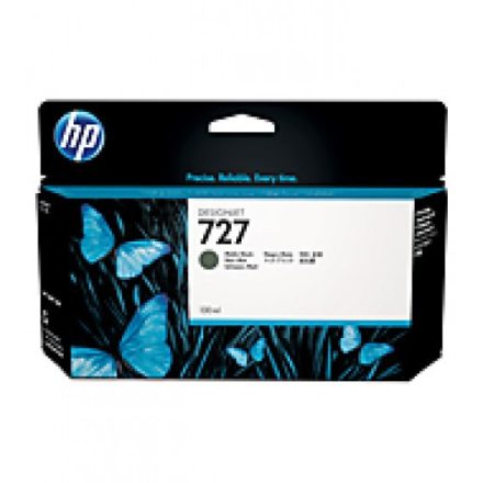 HP B3P22A Patron Matt Bk 130ml No.727 (Eredeti)