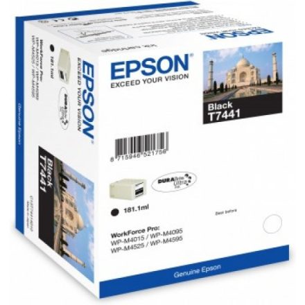 Epson T7441 Tintapatron Black 10.000 oldal kapacitás