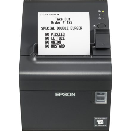 Epson TM-L90LF (682) mono hőpapíros védőfólia nélküli címke nyomtató