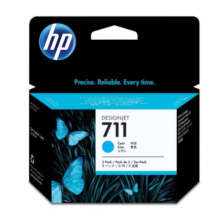 HP CZ134A Patron 3-Pack Cyan 29ml No.711 (Eredeti)