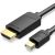 Vention mini Displayport -> HDMI, (fekete), 1,5m, kábel