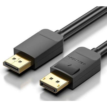 Vention Displayport, fekete,  3m, kábel