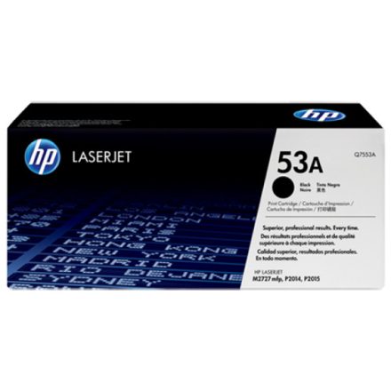 HP Q7553A Toner Black 3.000 oldal kapacitás No.53A