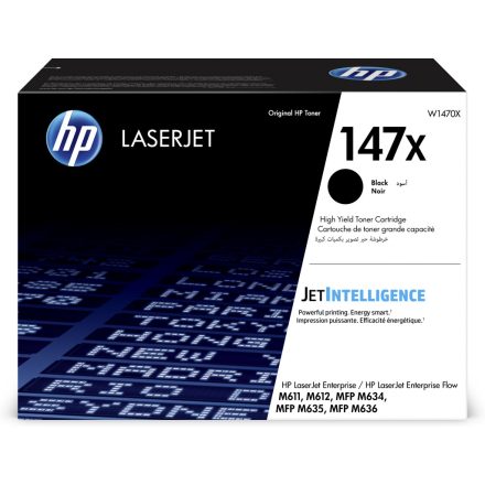 HP W1470X Toner Black 25.200 oldal kapacitás No.147X