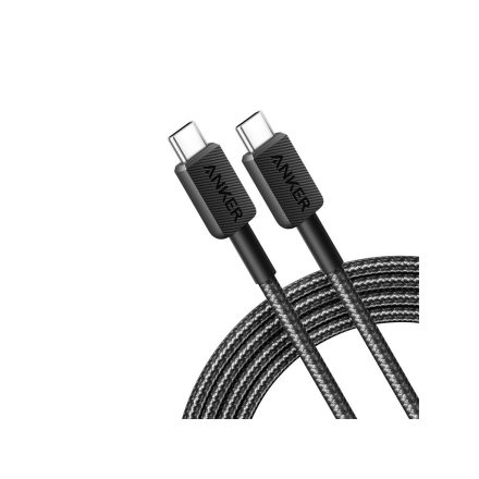 Anker, 322 USB-C to USB-C Cable Nylon, 1.8M, Black