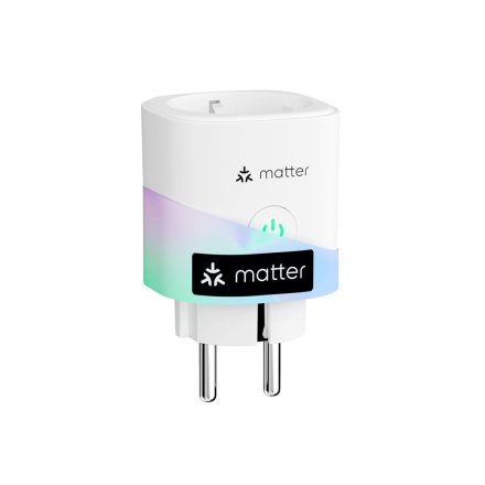 Meross, Matter Smart Wi-Fi Plug with Energy Monitor (1 Pack)