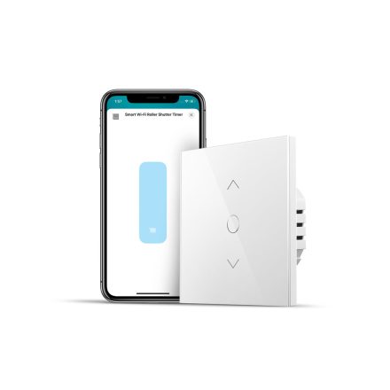 Meross, Smart Wi-Fi Wall Switch 1 Gang 1 way  Touch Button