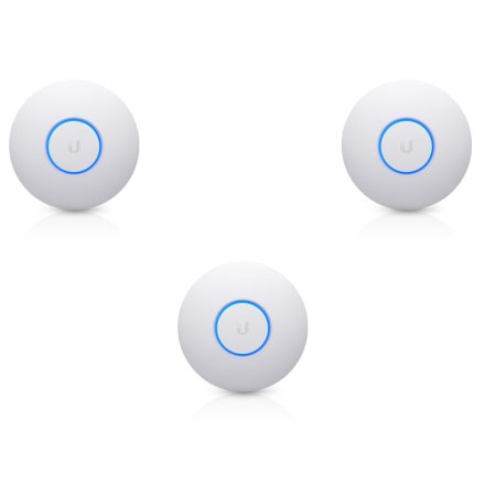 Ubiquiti, UniFi AC Nano HD 802.11a/b/g/n/ac, Wave2 accesspoint (PoE adapter nélkül) - 3 pack