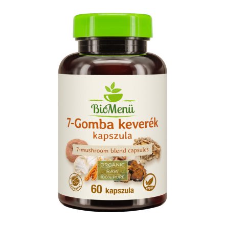 BioMenü BIO 7-GOMBA keverék kapszula 60 db