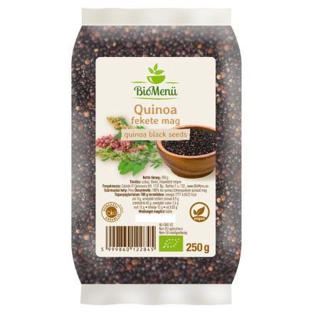 BioMenü BIO QUINOA fekete mag 250 g