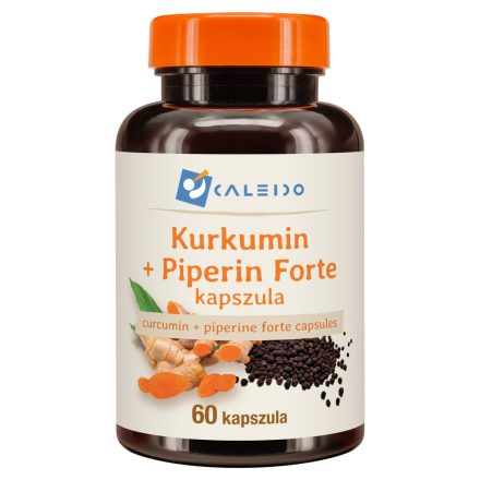 Caleido KURKUMIN + PIPERIN FORTE kapszula 60 db