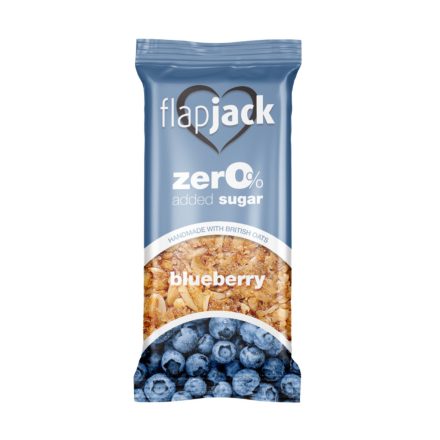 FlapJack ZERO zabszelet 100 g*15db - Áfonya - Hozzáadaott cukor nélkül