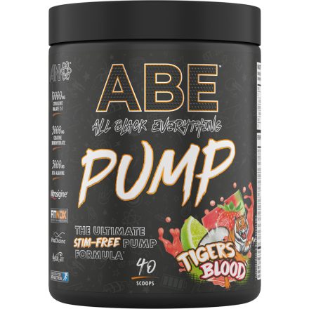 Applied Nutrition - ABE Pump 500g - Tigers Blood - Stimulánsmentes edzéselőtti formula