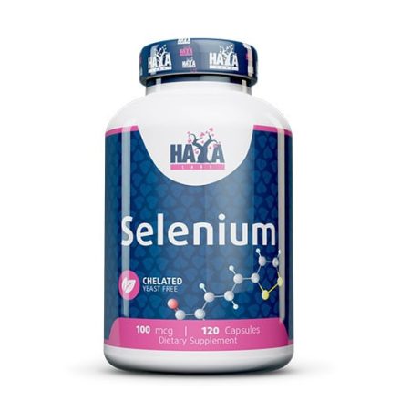 Haya Labs -  Selenium /Chelated -yeast free/ 100mcg. / 120 caps - Szelén