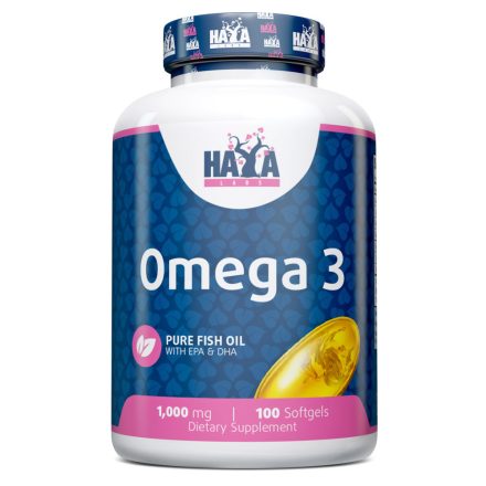 HAYA LABS - Omega 3 1000mg. / 100 lágykapszula