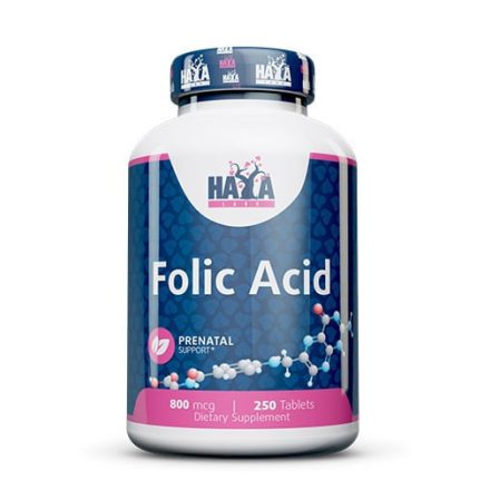 HAYA LABS - Folic Acid 800mcg / 250 Tabs