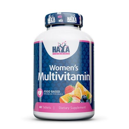 Haya Labs - Food Based Women's Multi 60tabs - Női multivitamin