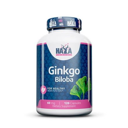 Haya Labs - HAYA LABS Ginkgo Biloba 60mg / 120 Tabs. - Agyműködés