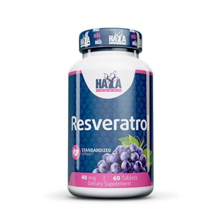 Haya Labs - Resveratrol 40mg. / 60 Tabs - Szív- és érrendszer