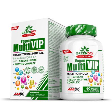 Amix Nutrition - GreenDay® ProVEGAN Vegan Multi VIP 60 tbl. BOX