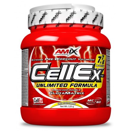 AMIX Nutrition - CellEx® Unlimited / 520g Fruit Punch - Edzés előtti készítmény