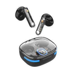 White Shark Hyperbeat TWS bluetooth fülhallgató mikrofonnal, fekete (GEB-TWS37B)