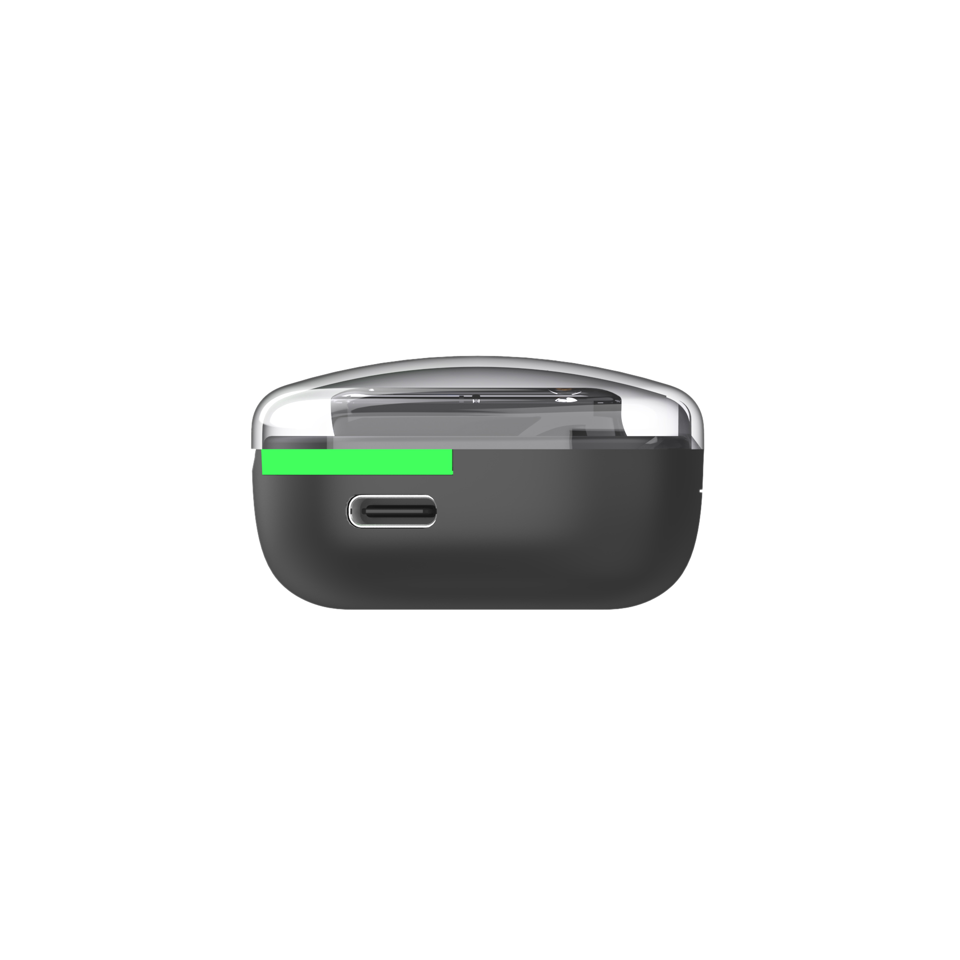 White Shark Hyperbeat TWS bluetooth fülhallgató mikrofonnal, fekete (GEB-TWS37B)