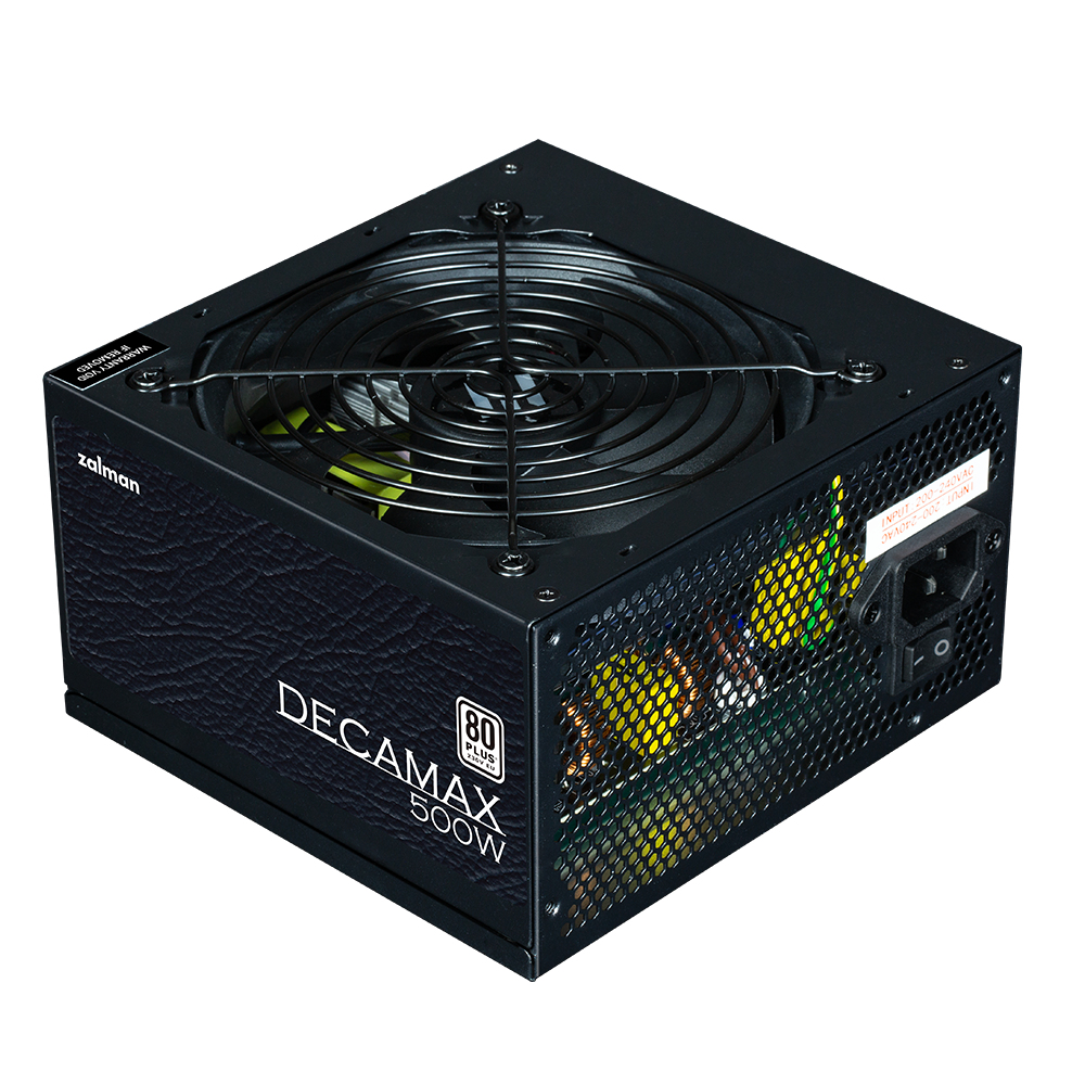 Zalman Decamax ZM500-LX3 500 W tápegység, 80 Plus 2