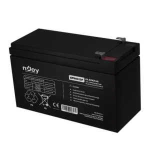 NJOY GP09122F 12 V 9 Ah zárt ólomakkumulátor (UPS akku), F2/T2