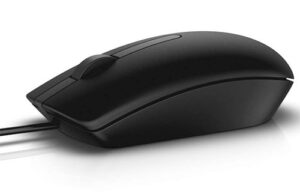 Dell MS116 vezetékes optikai egér, fekete