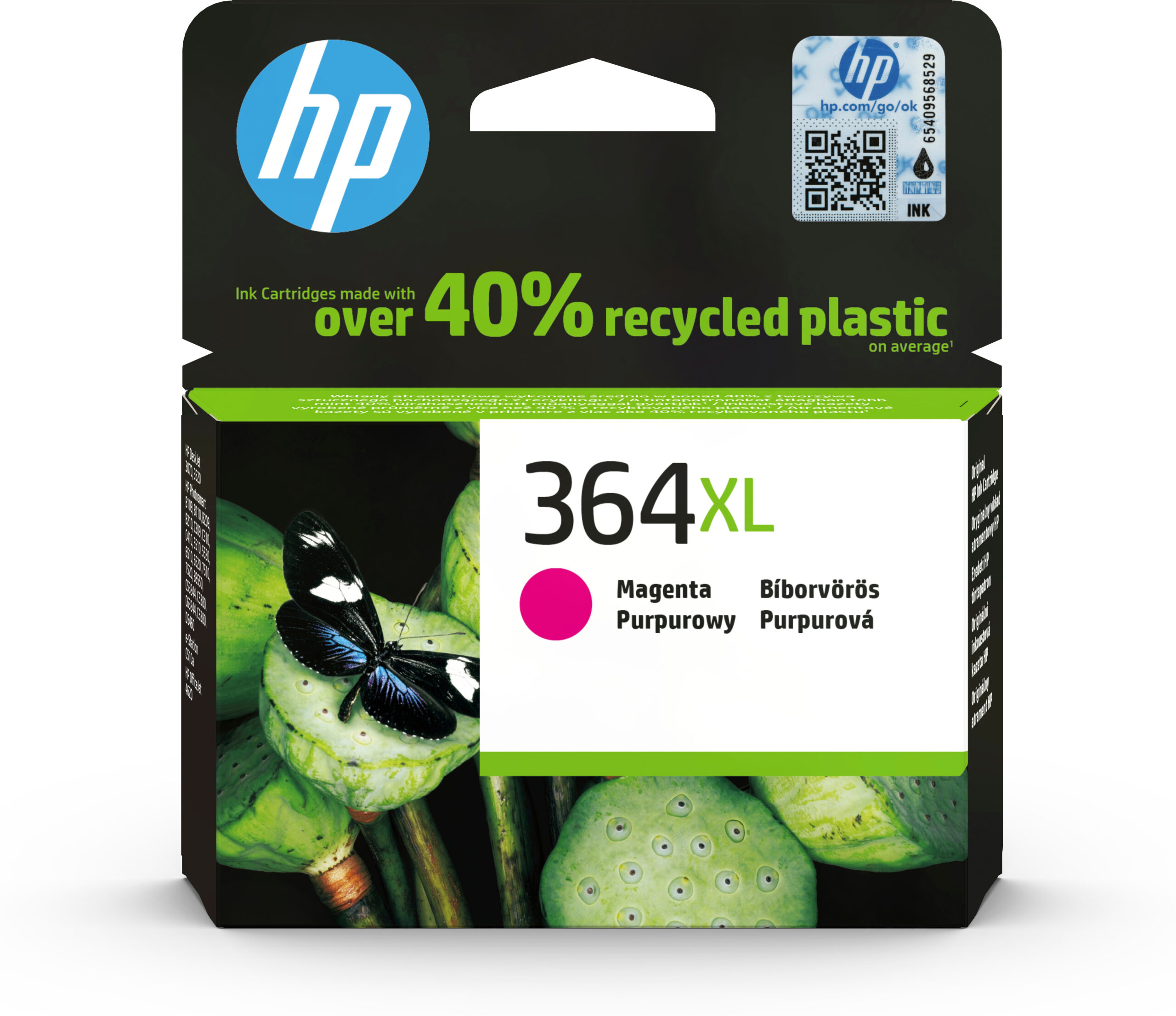 HP 364XL (CB324EE) bíbor tintapatron, eredeti 2
