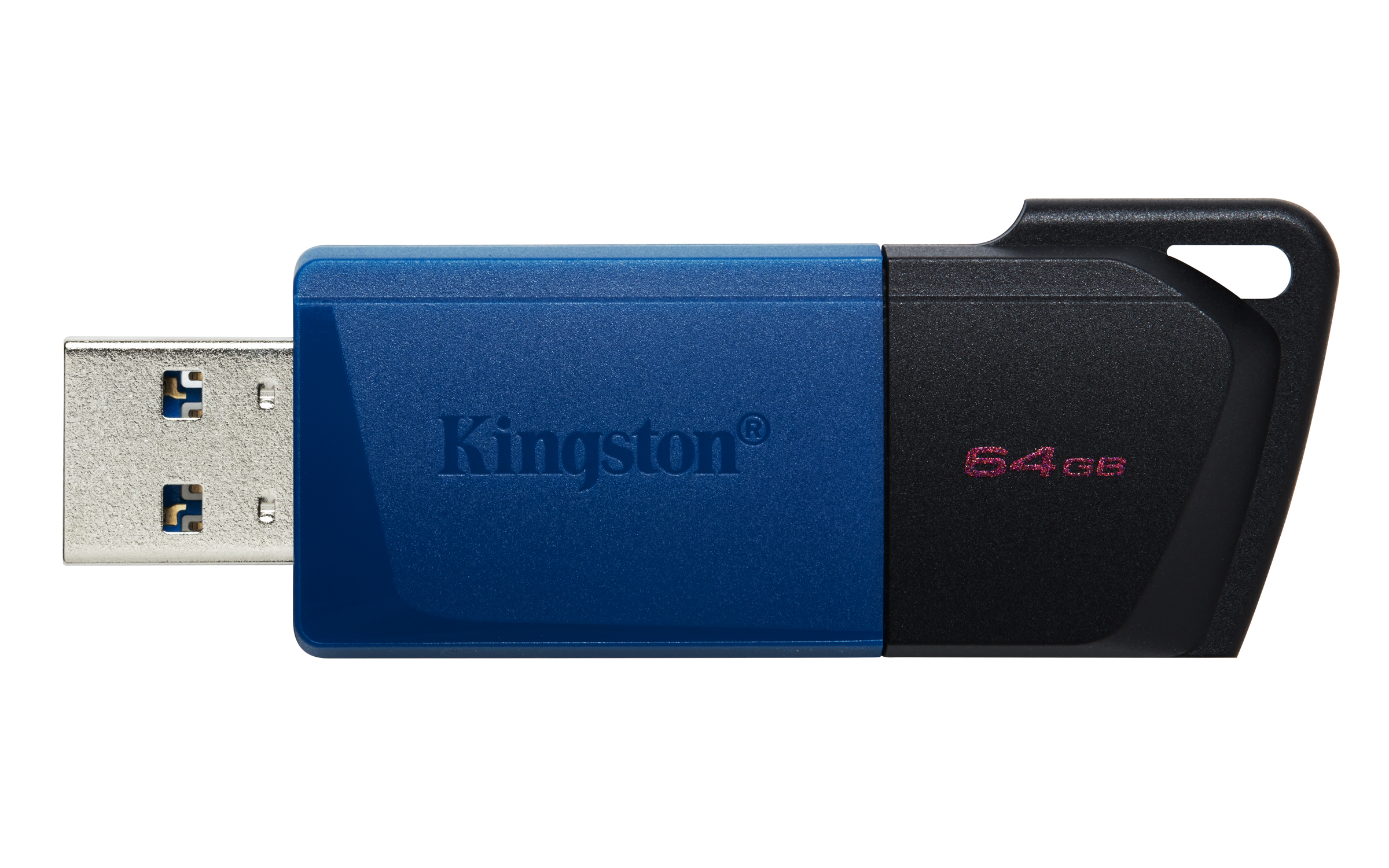 Kingston DataTraveler Exodia M 64 GB pendrive, USB 3.2, fekete-kék 3