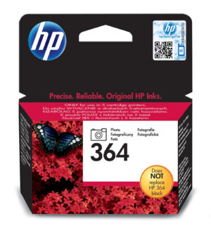 HP 364 fotó fekete tintapatron, eredeti